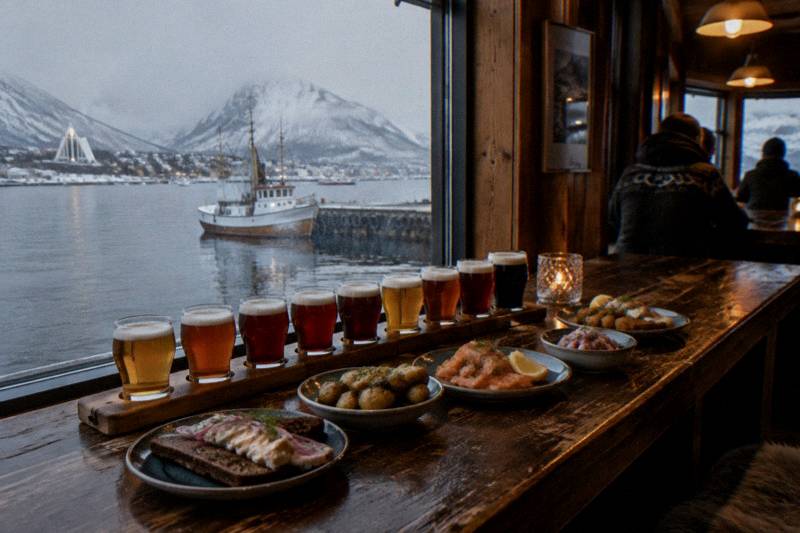 Tromso Beer Safari: Beer tasting with 10 beers and tapas
