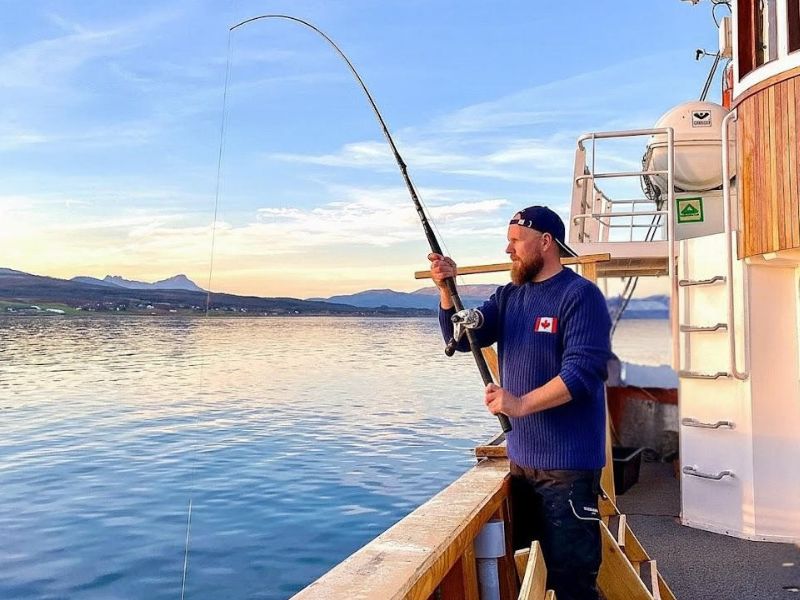 Polar Fishing in Tromso Norway